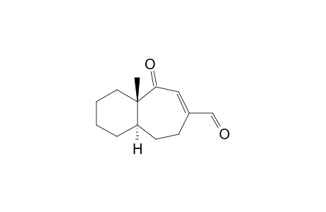 1-Methyl-4-formylbicyclo[5.4.0]undec-3-en-2-one