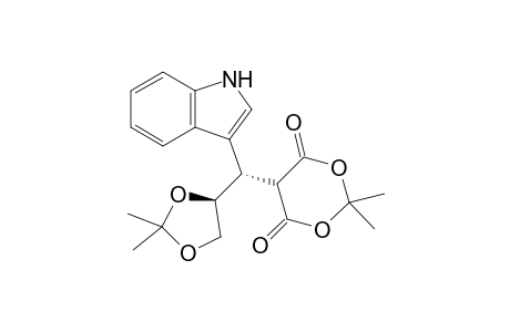 (S,S)-[(2,2-Dimethyl-1,3-dioxolan-4-yl)-(1H-indol-3-yl)methyl]-2,2-dimethyl-1,3-dioxan-4,6-dione