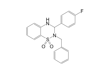 2-Benzyl-3-(4-fluorophenyl)-3,4-dihydro-2H-1,2,4-benzothiadiazine 1,1-dioxide