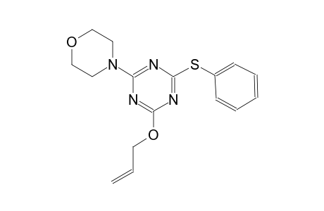 morpholine, 4-[4-(phenylthio)-6-(2-propenyloxy)-1,3,5-triazin-2-yl]-