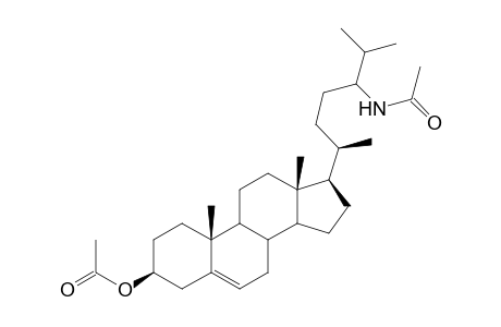 Acetamide, N-[(3.beta.)-3-(acetyloxy)cholest-5-en-24-yl]-