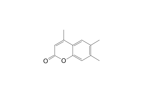 4,6,7-Trimethyl-coumarin