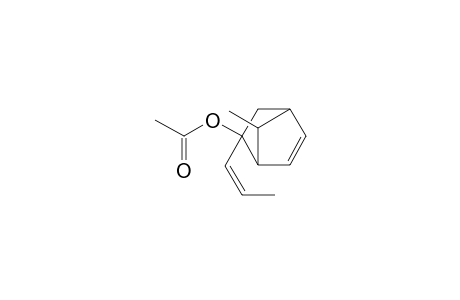 (1RS,2RS,4SR,7RS)-(Z)-7-Methyl-2-(prop-1-enyl)bicyclo[2.2.1]hept-5-en-2-yl acetate