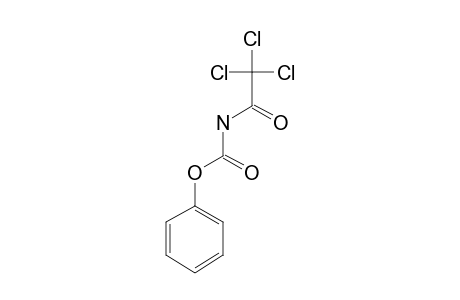 N-(2,2,2-trichloroacetyl)carbamic acid phenyl ester