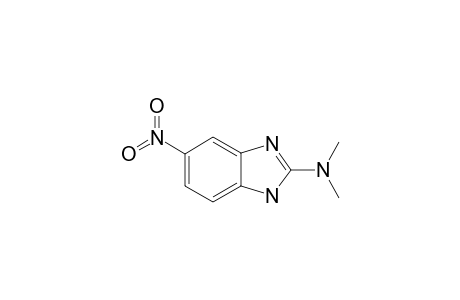 2-Dimethylamino-5(6)-nitro-benzimidazole