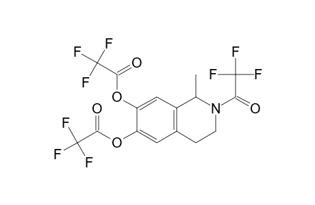 1-Methyl-2-(trifluoroacetyl)-6,7-di(trifluoroacetoxy)-1,3,4-trihydro-isoquinoline