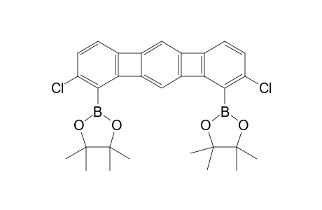 2,8-Dichloro-1,9-bis(4,4,5,5-tetramethyl-1,3,2-dioxaborolan-2-yl)benzo[3,4]cyclobuta[1,2-b]biphenylene