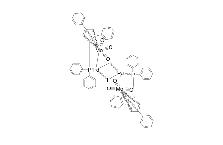 [5-ETA-(1-PH2P-2,4-PH2)-C5H2]-(CO)3-MO-PD-(MIU-I)2-PD-MO-(CO)3-[5-ETA-(1-PH2P-2,4-PH2)-C5H2]