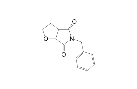 5-(1-Phenylmethyl)-2,3,3a,6a-tetrahydrofuro[2,3-c]-5H-pyrrole-4,6-dione