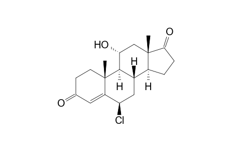 Androst-4-ene-3,17-dione, 6-chloro-11-hydroxy-, (6.beta.,11.alpha.)-