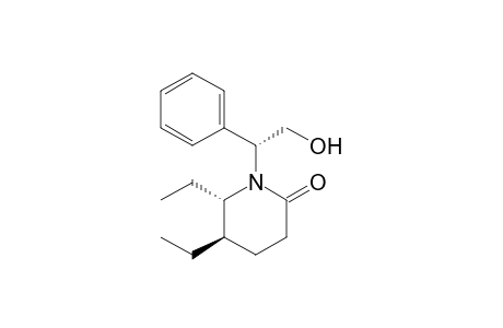 (5R,6S)-5,6-Diethyl-1-[(1R)-2-hydroxy-1-phenylethyl]-2-piperidone