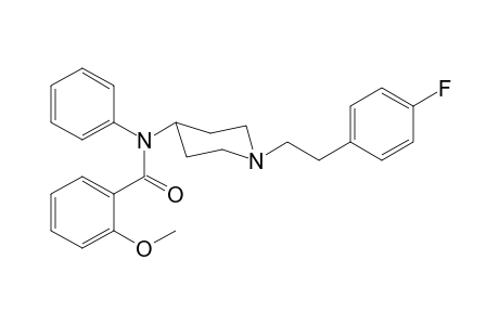 N-(1-[2-(4-Fluorophenyl)ethyl]piperidin-4-yl)-N-phenyl-2-methoxybenzamide