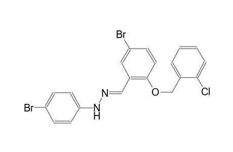 5-bromo-2-[(2-chlorobenzyl)oxy]benzaldehyde (4-bromophenyl)hydrazone