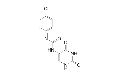 N-(4-chlorophenyl)-N'-(2,4-dioxo-1,2,3,4-tetrahydro-5-pyrimidinyl)urea