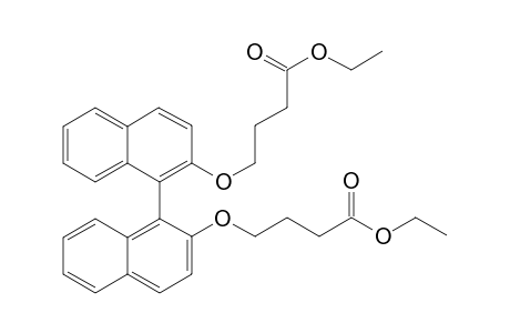 diethyl 4,4'-(1,1'-binaphthyl-2,2'-diylbis(oxy))dibutanoate
