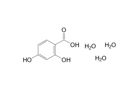 2,4-Dihydroxybenzoic acid, trihydrate