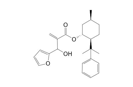 8'-(Phenylmenthyl) 3-hydroxy-3-(2'-furyl)-2-methylenepropanoate