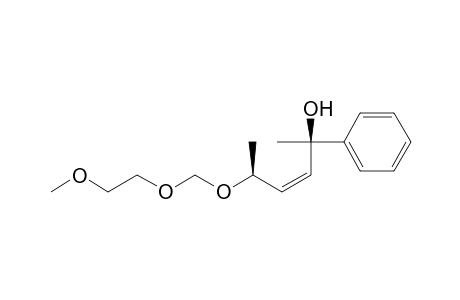(2R,3Z,5S)-5-[(2-methoxyethoxy)methoxy]-2-phenyl-3-hexen-2-ol
