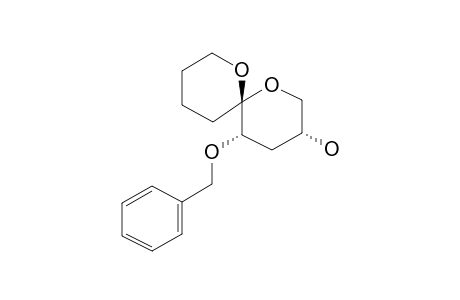 [3R*,5S*,6S*]-5-BENZYLOXY-1,7-DIOXASPIRO-[5.5]-UNDECAN-3-OL