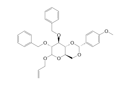 ALLYL-2,3-DI-O-BENZYL-4,6-O-(4-METHOXYBENZYLIDENE)-ALPHA-D-GLUCOPYRANOSIDE