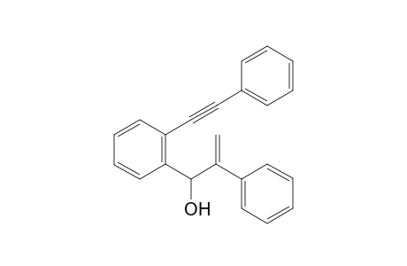 2-Phenyl-1-(2-(phenylethynyl)phenyl)prop-2-en-1-ol