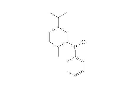 Phosphinous chloride, [2(or 5)-methyl-5(or 2)-(1-methylethyl)cyclohexyl]phenyl-