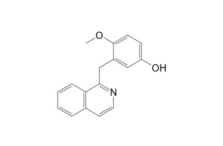 3-(1-isoquinolinylmethyl)-4-methoxyphenol