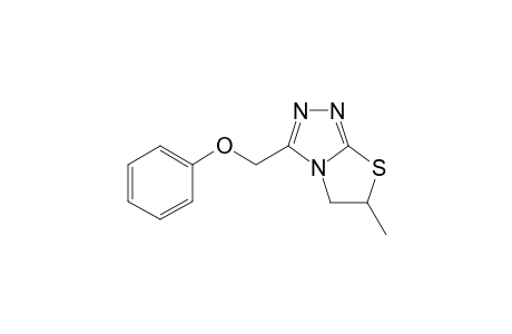 6-Methyl-3-(phenoxymethyl)-5,6-dihydro-[1,3]thiazolo[2,3-c][1,2,4]triazole