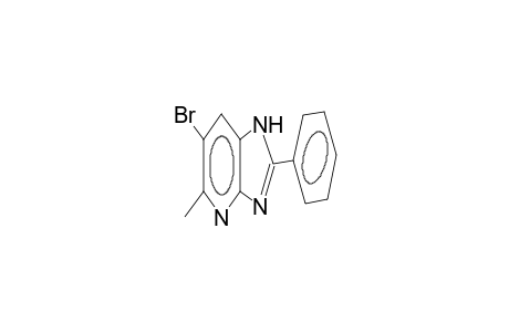 2-phenyl-5-methyl-6-bromo-1H-imidazo[4,5-b]pyridine