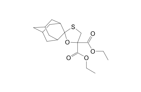 5',5'-diethyl spiro[adamantane-2,2'-[1,3]oxathiolane]-5',5'-dicarboxylate