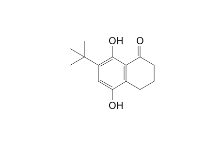 7-tert-butyl-3,4-dihydro-5,8-dihydroxy-1(2H)-naphthalenone