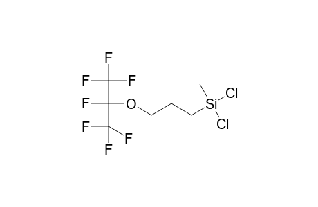 Dichloro(methyl)(3-[1,2,2,2-tetrafluoro-1-(trifluoromethyl)ethoxy]propyl)silane