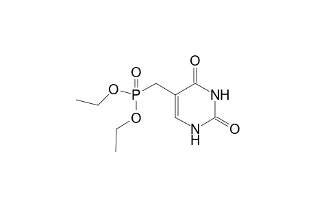 5-(diethoxyphosphorylmethyl)-1H-pyrimidine-2,4-dione