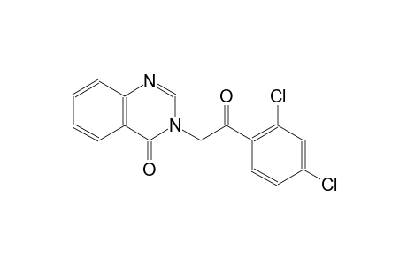 3-[2-(2,4-dichlorophenyl)-2-oxoethyl]-4(3H)-quinazolinone