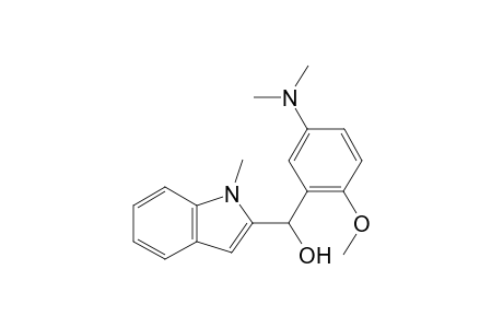 (5-(Dimethylamino)-2-methoxyphenyl)(1-methyl-1H-indol-2-yl)methanol