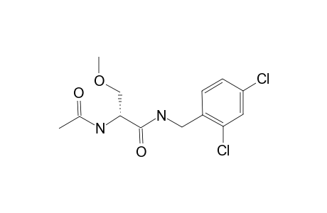 (R)-N-(2',4'-DICHLORO)-BENZYL_2-ACETAMIDO-3-METHOXYPROPIONAMIDE