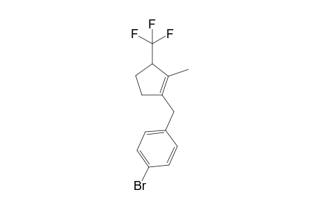 1-Bromo-4-((2-methyl-3-(trifluoromethyl)cyclopent-1-enyl)methyl)benzene