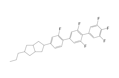 2-[4-[3,5-difluoro-4-(3,4,5-trifluorophenyl)phenyl]-3-fluoro-phenyl]-5-propyl-1,2,3,3a,4,5,6,6a-octahydropentalene