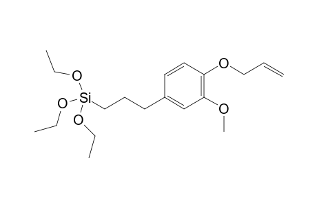 (3-(4-(allyloxy)-3-methoxyphenyl)propyl)triethoxysilane