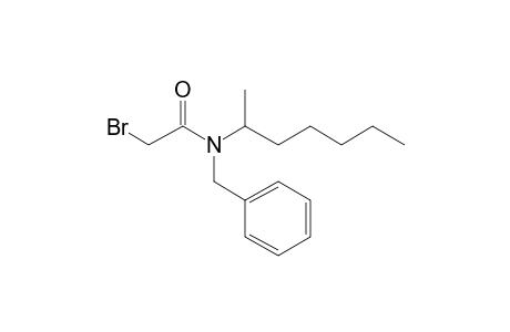 Acetamide, 2-bromo-N-benzyl-N-(hept-2-yl)-