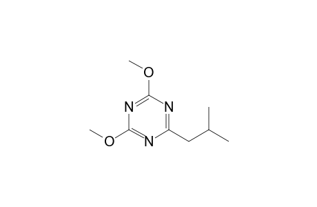 2-(2'-Methylpropyl)-4,6-dimethoxy-1,3,5-triazine