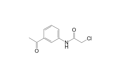 Acetamide, N-(3-acetylphenyl)-2-chloro-