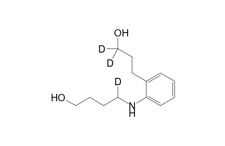1,1-Dideutero-3-[2-(1-deutero-4-hydroxybutylamino)phenyl]propanol