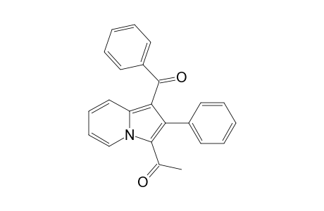 3-Acetyl-1-benzoyl-2-phenylindolizine