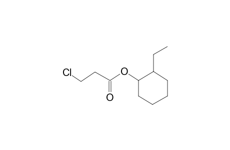 2-Ethylcyclohexyl 3-chloropropanoate