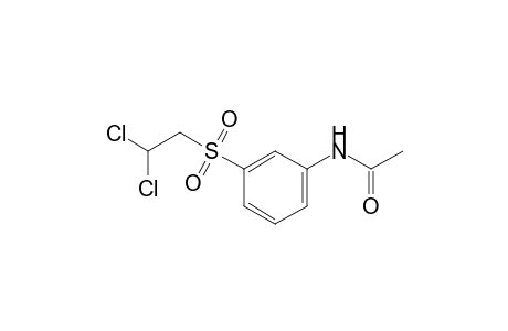 3'-[(2,2-dichloroethyl)sulfonyl]acetanilide