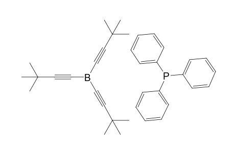 Tris(3,3-dimethyl-1-butynyl)borane-Triphenylphosphane
