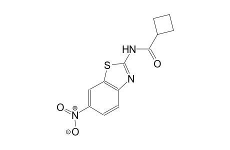 N-(6-nitro-1,3-benzothiazol-2-yl)cyclobutanecarboxamide