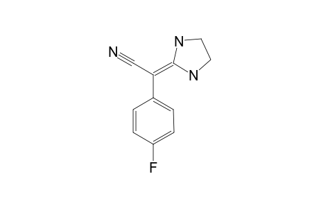 (2-IMIDAZOLIDINYLIDENE)-(4-FLUOROPHENYL)-ACETONITRILE