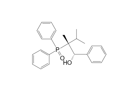 Benzenemethanol, .alpha.-[1-(diphenylphosphinyl)-1,2-dimethylpropyl]-, (R*,S*)-